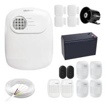 Kit Alarme Híbrido Intelbras ANM 24 NET com 10 Sensores e 100m de Cabo Kit Alarme Híbrido Intelbras ANM 24 NET com 10 Sensores e 100m de Cabo