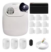 Kit Alarme Híbrido Intelbras ANM 24 NET com 12 Sensores e 100m de Cabo