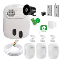 Kit Alarme Híbrido Intelbras Porta de Aço Relé e Sensores via App