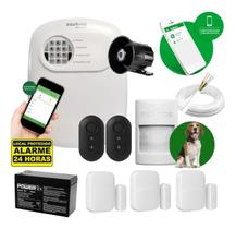 Kit Alarme Intelbras 1 Sensor Infra Pet Cf E 3 Magnético Sf