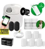 Kit Alarme Intelbras 2 Sensor Infra Pet Cf E 5 Magnético Sf Kit Alarme Intelbras 2 Sensor Infra Pet Cf E 5 Magnético Sf