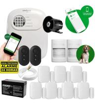 Kit Alarme Intelbras 2 Sensor Infra Pet Cf E 7 Magnético Sf Kit Alarme Intelbras 2 Sensor Infra Pet Cf E 7 Magnético Sf