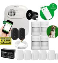 Kit Alarme Intelbras 4 Sensor Infra Pet Cf E 5 Magnético Sf Kit Alarme Intelbras 4 Sensor Infra Pet Cf E 5 Magnético Sf