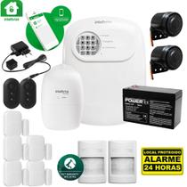 Kit Alarme Intelbras 5 Magneticos E 2 Infra Pet C/ Xel 5001