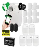 Kit Alarme Intelbras 5 Sensor Sem Fio Infra E 8 Magnético