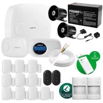Kit Alarme Intelbras AMT 2018 E 10 Sensores Abertura, 2 Sensores PET e Comunicação Dupla Kit Alarme Intelbras AMT 2018 E 10 Sensores Abertura, 2 Sensores PET e Comunicação Dupla