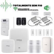 Kit Alarme Intelbras AMT 8000 Híbrido Automação e Sensores para Porta de Aço