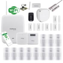 Kit Alarme Intelbras AMT 8000, Proteção Profissional com 16 Sensores e Módulo 3G