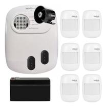 Kit Alarme Intelbras Anm 24 Com 06 Sensores Presenca Sem Fio Kit Alarme Intelbras Anm 24 Com 06 Sensores Presenca Sem Fio