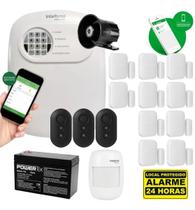 Kit Alarme Intelbras ANM 24 NET 10 Sensores de Abertura e Acesso Remoto via App Kit Alarme Intelbras ANM 24 NET 10 Sensores de Abertura e Acesso Remoto via App