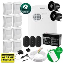 Kit Alarme Intelbras ANM 24 NET Acesso Remoto via App e 8 Sensores Pet Immunity Kit Alarme Intelbras ANM 24 NET Acesso Remoto via App e 8 Sensores Pet Immunity