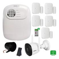 Kit Alarme Intelbras ANM 24 NET com 5 Sensores e Câmera WiFi Externa