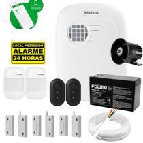 Kit Alarme Intelbras ANM 24 NET Híbrido 5 Sensores Porta de Aço e Acesso Remoto via App