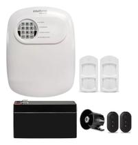 Kit Alarme Intelbras ANM 24 NET Híbrido Central App, 2 Sensores IRD640 PET 30kg JFL