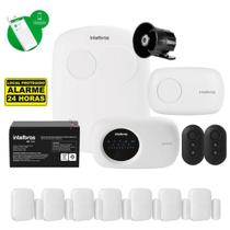 Kit Alarme Intelbras App Celular 7 Sensor Sem Fio Chip Kit Alarme Intelbras App Celular 7 Sensor Sem Fio Chip