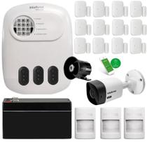 Kit Alarme Intelbras com 15 Sensores Sem Fio e Câmera Bônus Kit Alarme Intelbras com 15 Sensores Sem Fio e Câmera Bônus