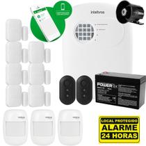 Kit Alarme Intelbras com Central ANM 24 NET e 10 Sensores Sem Fio Kit Alarme Intelbras com Central ANM 24 NET e 10 Sensores Sem Fio