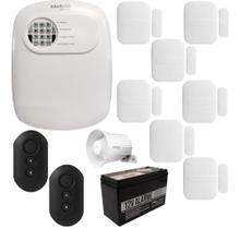 Kit Alarme Intelbras Monitorado App Celular 7 Sensor Sem Fio Kit Alarme Intelbras Monitorado App Celular 7 Sensor Sem Fio