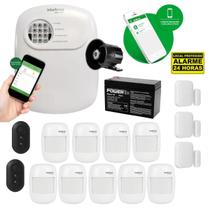 Kit Alarme Intelbras Monitorado Celular 12 Sensor Sem Fio