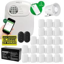 Kit Alarme Intelbras Monitorado Celular 20 Sensor Sem Fio