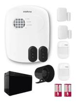 Kit Alarme Intelbras Residencial Comercial 4 Sensores 24 Net