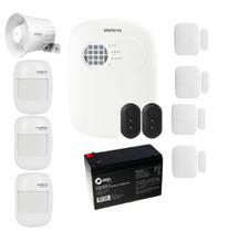 Kit Alarme Intelbras Residencial Comercial 7 Sensores 24 Net Via App Kit Alarme Intelbras Residencial Comercial 7 Sensores 24 Net Via App