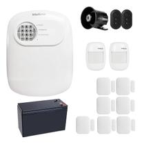 Kit Alarme Intelbras Sem Fio 9 Sensores Completo via Aplicativo Kit Alarme Intelbras Sem Fio 9 Sensores Completo via Aplicativo