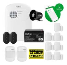 Kit Alarme Intelbras Sensor Sf Smart 7 Xas 4010 E 2 Ivp 4000