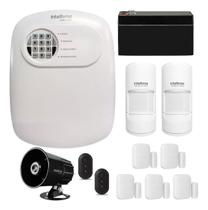 Kit Alarme Intelbras Sensores Sf 5 Xas E 2 Ivp 4101 Pet