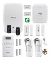 Kit Alarme Intelbras Wifi Sf 02 Sensores De Presença Externo