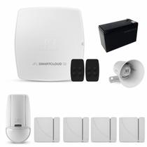 Kit alarme jfl smartcloud 32 wifi 1 ir s fio 4 abertura