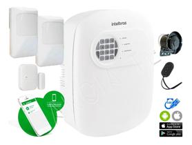 Kit Alarme Liga Pelo Celular + 3 sensor + 1 Sirene Kit Alarme Liga Pelo Celular + 3 sensor + 1 Sirene