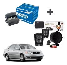 Kit Alarme + Modulo De Vidro Corolla 2003 A 2008.