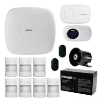 Kit Alarme Monitorado AMT 1016 NET com 7 Sensores PET e Teclado Kit Alarme Monitorado AMT 1016 NET com 7 Sensores PET e Teclado