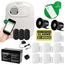 Kit Alarme Monitorado Pelo App Celular - Monte O Seu Kit Alarme Monitorado Pelo App Celular - Monte O Seu
