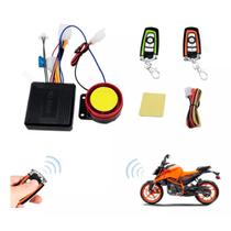 Kit Alarme Moto com Controle Remoto, Partida à Distância e Função Localizador