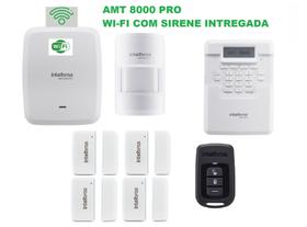 Kit Alarme Potente Intelbras Amt 8000 Central Sem Fio E Wifi Kit Alarme Potente Intelbras Amt 8000 Central Sem Fio E Wifi