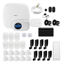 Kit Alarme Profissional AMT 2018 E c/ Barreira Ativa, 17 Sensores e Acesso Via App Kit Alarme Profissional AMT 2018 E c/ Barreira Ativa, 17 Sensores e Acesso Via App