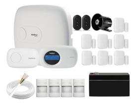 Kit Alarme Profissional Intelbras AMT 2018 EG com 4 Sensores PET e 7 Sensores Magnéticos