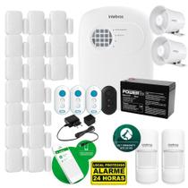Kit Alarme Residencial ANM 24 NET c/ 19 Sensores Sem Fio 2 Pet Friendly e 2 Sirenes