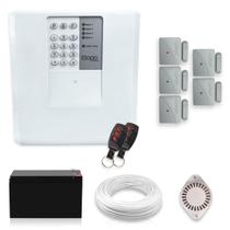 Kit Alarme Residencial Bopo 5 Sensores Magnéticos Sem Fio Kit Alarme Residencial Bopo 5 Sensores Magnéticos Sem Fio