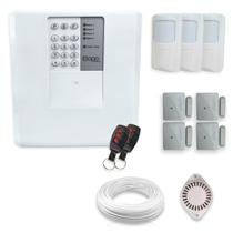Kit Alarme Residencial Bopo 7 Sensores Sem Fio e Discadora Kit Alarme Residencial Bopo 7 Sensores Sem Fio e Discadora