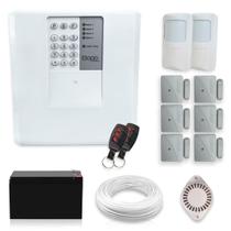 Kit Alarme Residencial Bopo 8 Sensores Sem Fio e Discadora Kit Alarme Residencial Bopo 8 Sensores Sem Fio e Discadora