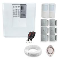 Kit Alarme Residencial Bopo 8 Sensores Sem Fio e Discadora Kit Alarme Residencial Bopo 8 Sensores Sem Fio e Discadora