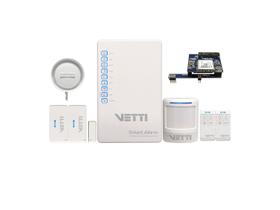 Kit Alarme Residencial/Comercial Vetti - com Discador de Linha Fixa GSM 3G Smart 3 Sensores