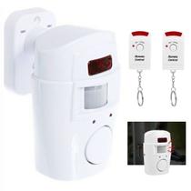 Kit Alarme Residencial Controle Remoto Sensor Presença Sem Kit Alarme Residencial Controle Remoto Sensor Presença Sem