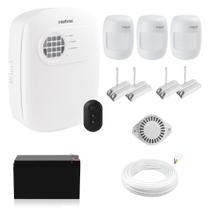 Kit Alarme Residencial Intelbras ANM 24 NET com 7 Sensores Com Fio