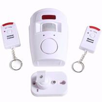 Kit Alarme Residencial Sem Fio 2 Controles Sensor De Presenca E Sirene 105db Kit Alarme Residencial Sem Fio 2 Controles Sensor De Presenca E Sirene 105db