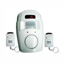 Kit Alarme Residencial Sem Fio 2 Controles Sensor De Presenca E Sirene 105db