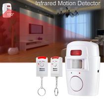 Kit Alarme Residencial Sem Fio Sensor Presença 2 Controles - Online